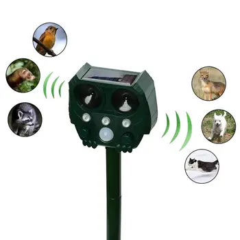 Outdoor Ultrasonic Solar Animal Repeller Pest Mouse Repeller PIR Sensor Garden Bird Cat Dog Fox Repellent Burglar Alarm System
Outdoor Ultrasonic Solar Animal Repeller Pest Mouse Repeller PIR Sensor Garden Bird Cat Dog Fox Repellent Burglar Alarm System