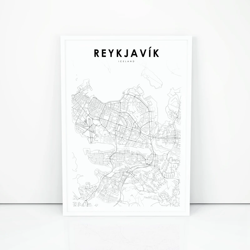 Reykjavik City Map Poster Canvas Art Prints , REYKJAVIK Iceland Canvas Painting Wall Pictures Home Room Nordic Art Decor
Reykjavik City Map Poster Canvas Art Prints , REYKJAVIK Iceland Canvas Painting Wall Pictures Home Room Nordic Art Decor