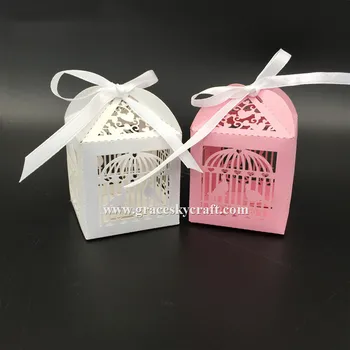 50pcs/lot Free Shipping Laser cut sparrow birds in cage design Paper Christmas Wedding candy chocolate Boxes Party supplies
50pcs/lot Free Shipping Laser cut sparrow birds in cage design Paper Christmas Wedding candy chocolate Boxes Party supplies