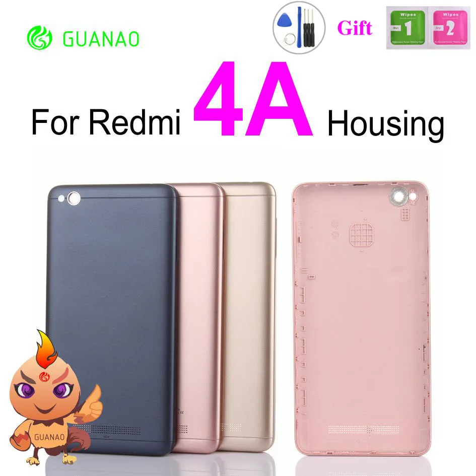 100% Original Rear Housing Cover For XIAOMI Redmi 4A Back Door Replacement Battery Case,5Inch Side Buttons + TOOLS 4A Back cover
100% Original Rear Housing Cover For XIAOMI Redmi 4A Back Door Replacement Battery Case,5Inch Side Buttons + TOOLS 4A Back cover