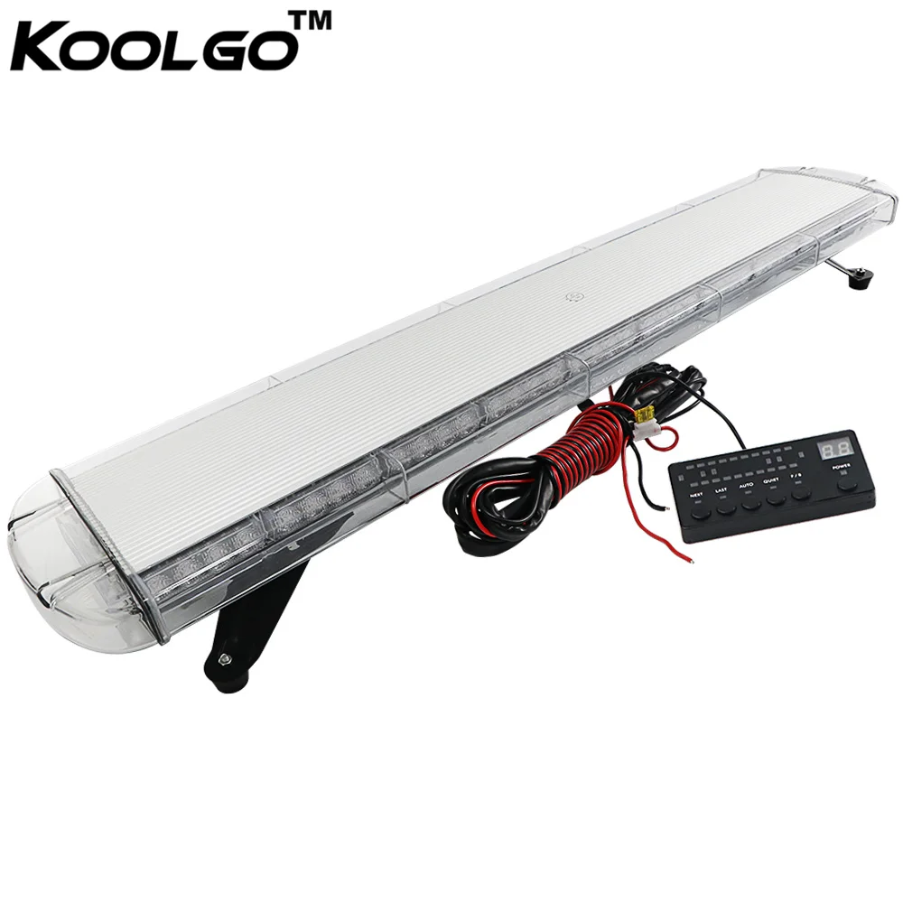 KOOLGO 47" 88W 88 LED Work Light Top Roof Emergency Recovery Beacon Flashing Strobe Light Bar Signal Lamp Red Blue Amber White
KOOLGO 47" 88W 88 LED Work Light Top Roof Emergency Recovery Beacon Flashing Strobe Light Bar Signal Lamp Red Blue Amber White