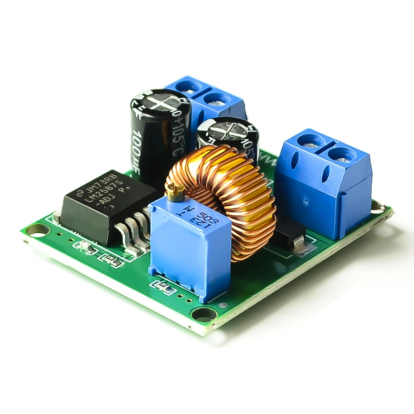 1PCS dc-dc boost converter step-up module LM2587 power supply output 4V-35V 