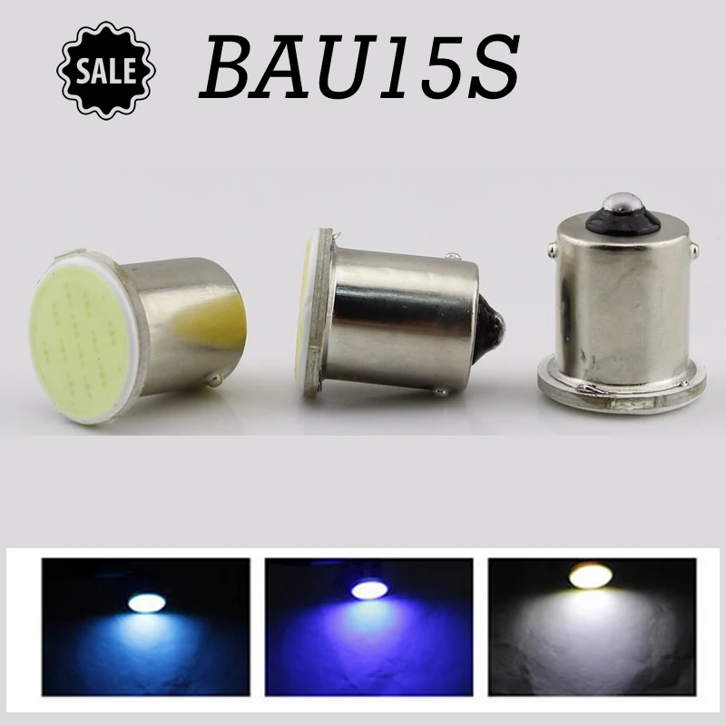BAU15S супер белый початок P21WY led 12SMD 12v светодиодные ICE BLUE RV грузовик с прицепом