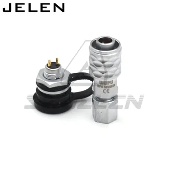 WEIPU SF6 series waterproof connector 2 pin plug ang socket, 6mm Metal round waterproof connector ip67
WEIPU SF6 series waterproof connector 2 pin plug ang socket, 6mm Metal round waterproof connector ip67