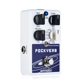 NEW ammoon POCKVERB Reverb & Delay Guitar Effect Pedal 7 Reverb Effects + 7 Delay Effects With Tap Tempo Function True Bypass
NEW ammoon POCKVERB Reverb & Delay Guitar Effect Pedal 7 Reverb Effects + 7 Delay Effects With Tap Tempo Function True Bypass