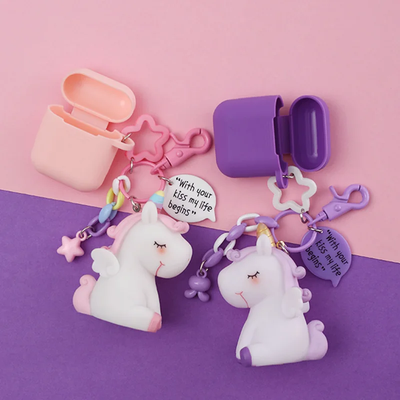 Super Cute Unicorn Silicone Case For Apple Airpods Accessories Bluetooth Earphone Protective Cover Headset Box Cartoon Key Ring
Super Cute Unicorn Silicone Case For Apple Airpods Accessories Bluetooth Earphone Protective Cover Headset Box Cartoon Key Ring