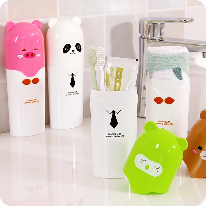 1pc Cute Cartoon Travel Portable Toothbrush Tube Creative Multi - purpose Toothbrush Box Toothpaste Toothbrush Storage Box
1pc Cute Cartoon Travel Portable Toothbrush Tube Creative Multi - purpose Toothbrush Box Toothpaste Toothbrush Storage Box