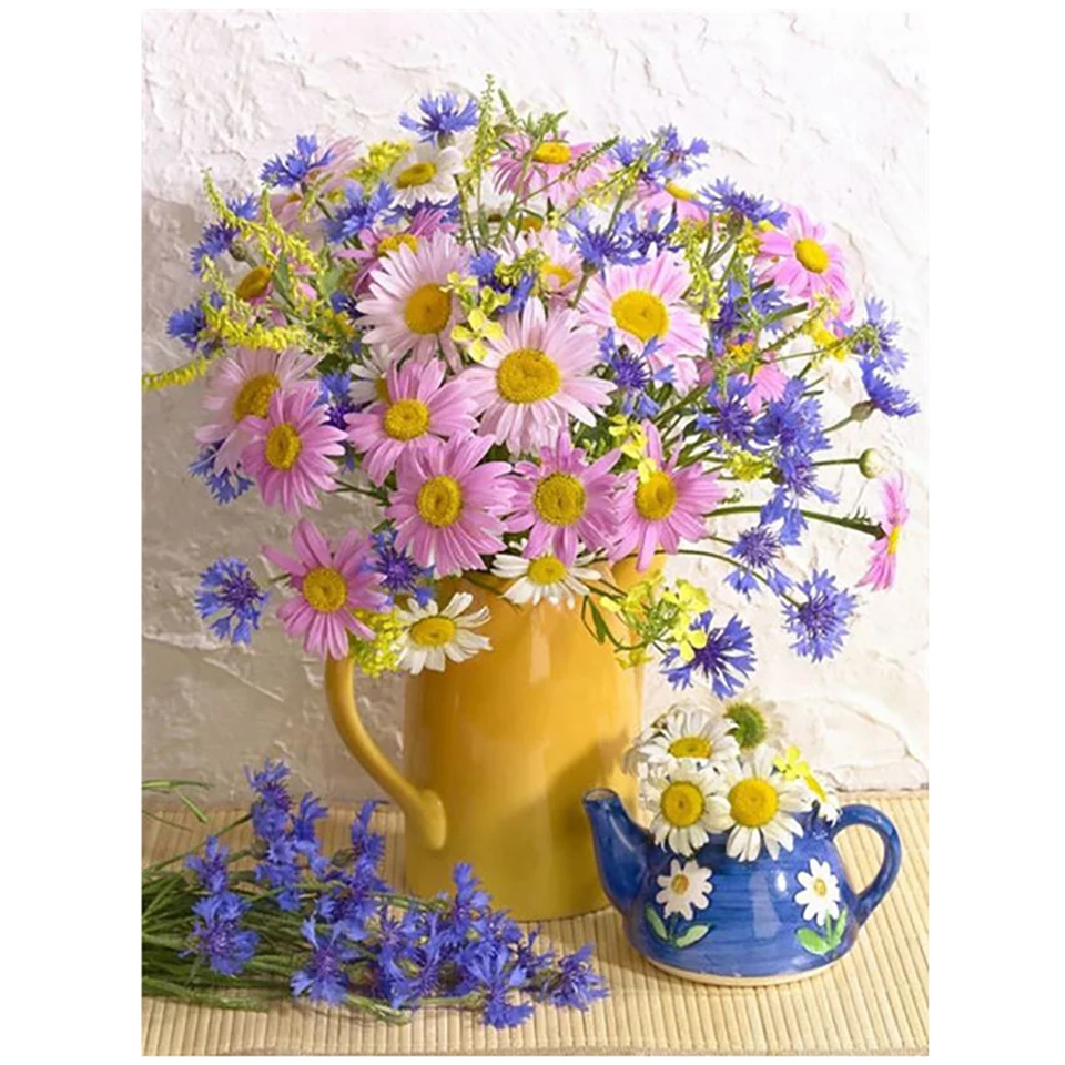 Diy 5D Diamond Home Decoration Embroidery Daisy Flower Painting Pictures Cross Stitch Full Square Drill Gift Wall Art Sticker
Diy 5D Diamond Home Decoration Embroidery Daisy Flower Painting Pictures Cross Stitch Full Square Drill Gift Wall Art Sticker