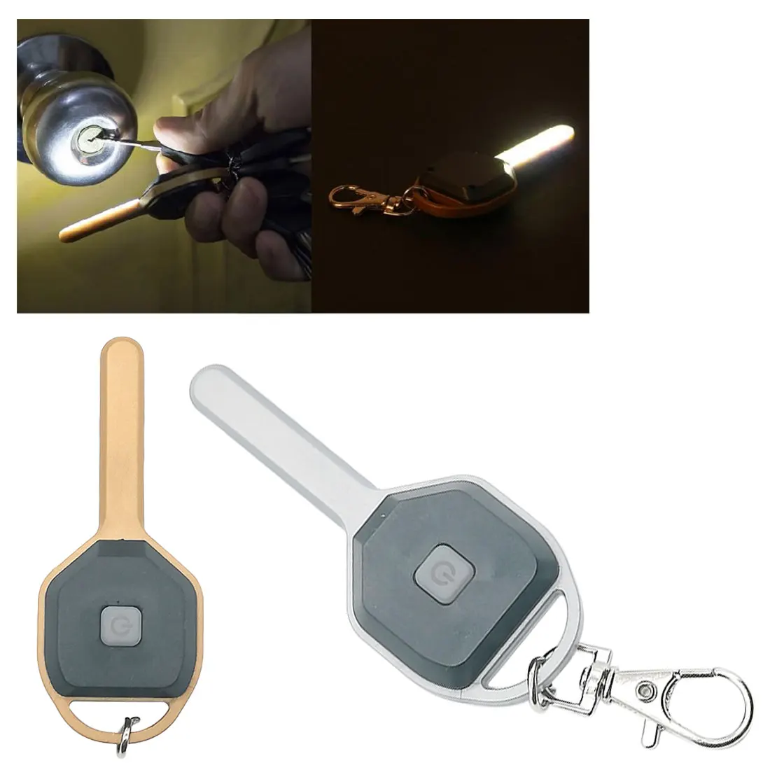 Mini Key Shape Key Chain Ring Keychain Lamp Torch LED Flashlight Light Emergency Camping Night Light
Mini Key Shape Key Chain Ring Keychain Lamp Torch LED Flashlight Light Emergency Camping Night Light