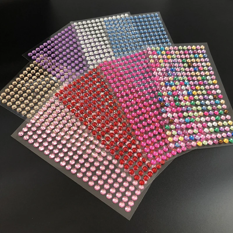 Toys Acrylic Wholesale Sticker 6mm260Pcs DIY Decal Mobile/Pc Art Crystal Diamond Bling Rhinestone Self Adhesive Stickers
Toys Acrylic Wholesale Sticker 6mm260Pcs DIY Decal Mobile/Pc Art Crystal Diamond Bling Rhinestone Self Adhesive Stickers
