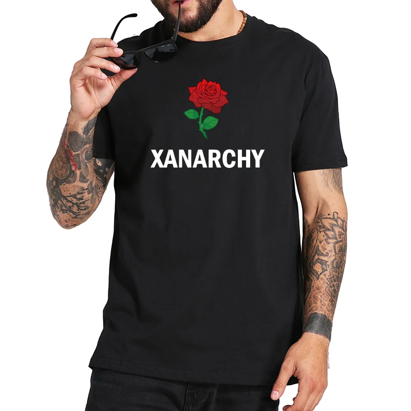 Lil Xan T Shirt Xanarchy Hip Hop Tee Red Rose Printed Casual Short Sleeve Tops Fashion Rapper 100% Cotton Summer Youth US Size
Lil Xan T Shirt Xanarchy Hip Hop Tee Red Rose Printed Casual Short Sleeve Tops Fashion Rapper 100% Cotton Summer Youth US Size