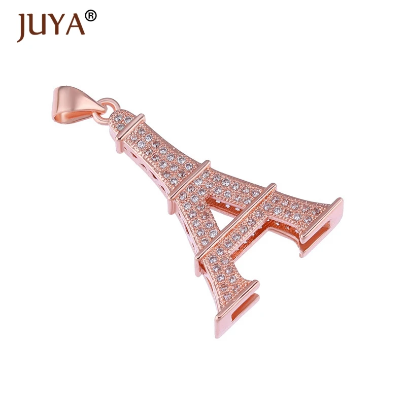 Fashion Zirconia Eiffel Tower DIY Pendant Charms Nice Fashion Accessories For Necklaces Bracelet Jewelry making Women Gift bedel
Fashion Zirconia Eiffel Tower DIY Pendant Charms Nice Fashion Accessories For Necklaces Bracelet Jewelry making Women Gift bedel
