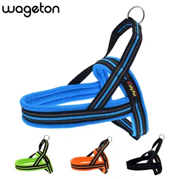 Wageton Reflective Dog Harness Breathable Puppy Chest Straps Vest Harnesses Pet Accessories Supplies for Easy No Pull Walk
Wageton Reflective Dog Harness Breathable Puppy Chest Straps Vest Harnesses Pet Accessories Supplies for Easy No Pull Walk