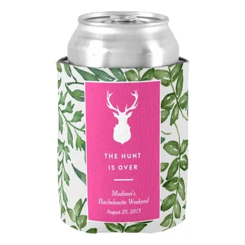 The Hunt is Over Elk Pattern Bachelorette Party Can Cooler Custom Special Dates and Name Beer Insulator Chic Design Drink Holder
The Hunt is Over Elk Pattern Bachelorette Party Can Cooler Custom Special Dates and Name Beer Insulator Chic Design Drink Holder