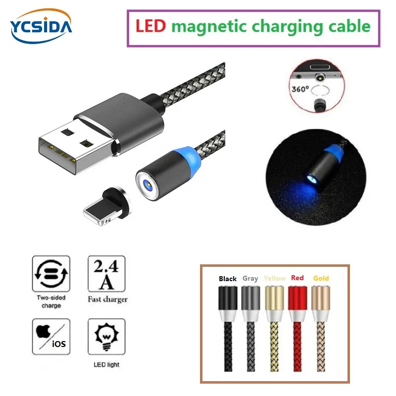 LED magnetic Nylon charger cable,For Apple iPhone 5/6s/7Plus/8/X/ipad mini/XR/XS MAX/XS cable
LED magnetic Nylon charger cable,For Apple iPhone 5/6s/7Plus/8/X/ipad mini/XR/XS MAX/XS cable