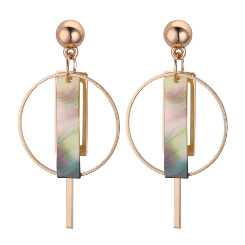 New Mode shell style vintage earrings for women gallstone stone earrings ethnic jewelry party geometry earring birthday Gifts
New Mode shell style vintage earrings for women gallstone stone earrings ethnic jewelry party geometry earring birthday Gifts
