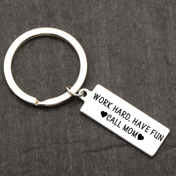 Coming-of-age ceremony Keyring From my mother's advice Work Hard HAVE FUN Laser printing Keysholder Accessory Keyfob
Coming-of-age ceremony Keyring From my mother's advice Work Hard HAVE FUN Laser printing Keysholder Accessory Keyfob