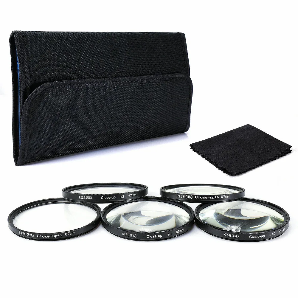 67mm Close Up Macro filter Lens Set +1 +2 +4 +8 +10 +Case+ Cloth for canon nikon sony pentax dslr 67mm camera lenses
67mm Close Up Macro filter Lens Set +1 +2 +4 +8 +10 +Case+ Cloth for canon nikon sony pentax dslr 67mm camera lenses