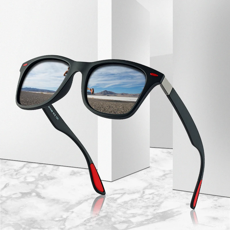 Солнцезащитные очки ASOUZ в большой оправе UV400 для мужчин и женщин поляризационные