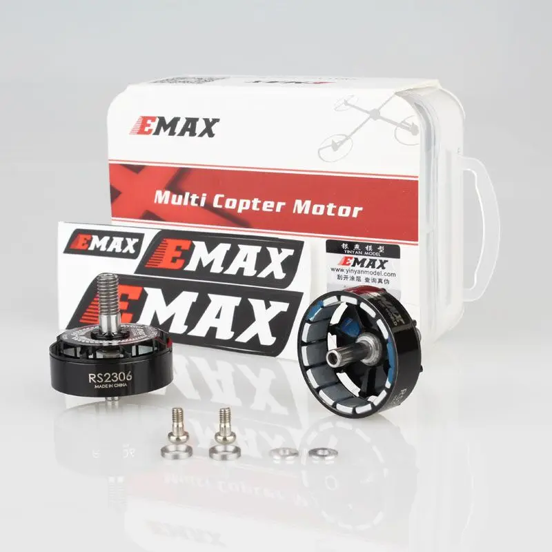 2pcs 2x Emax RS2306 CW Motor Rotor for White Black Edition Spec Racing Motor CW Screw Thread with Screws for RC FPV Racing Drone
2pcs 2x Emax RS2306 CW Motor Rotor for White Black Edition Spec Racing Motor CW Screw Thread with Screws for RC FPV Racing Drone