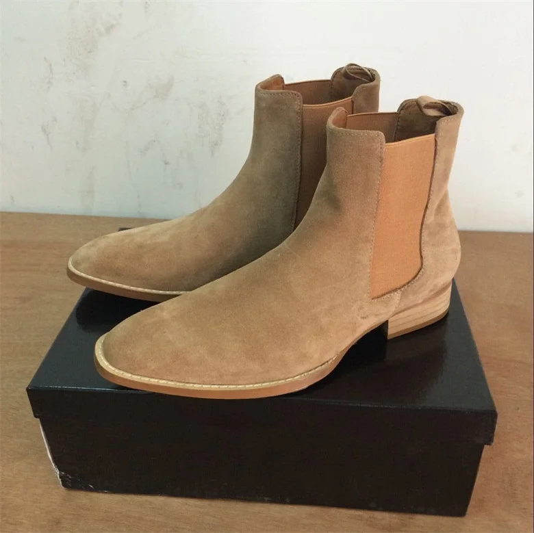 British Style Men's Ankle Boots,High Quality Genuine Leather Chelsea Boots,Bullock Rubber Sole Chelsea Shoes
British Style Men's Ankle Boots,High Quality Genuine Leather Chelsea Boots,Bullock Rubber Sole Chelsea Shoes