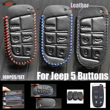 100pcs Red/Black/Blue Car-Styling Leather Car Key Case Covers Key Shell Bag 5 Buttons for JEEP Cherokee Liberty Rubicon Wrangler
100pcs Red/Black/Blue Car-Styling Leather Car Key Case Covers Key Shell Bag 5 Buttons for JEEP Cherokee Liberty Rubicon Wrangler