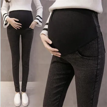 Wearing pregnant women jeans spring and autumn stretch thin section of the feet pregnant women pants summer large abdominal supp
Wearing pregnant women jeans spring and autumn stretch thin section of the feet pregnant women pants summer large abdominal supp