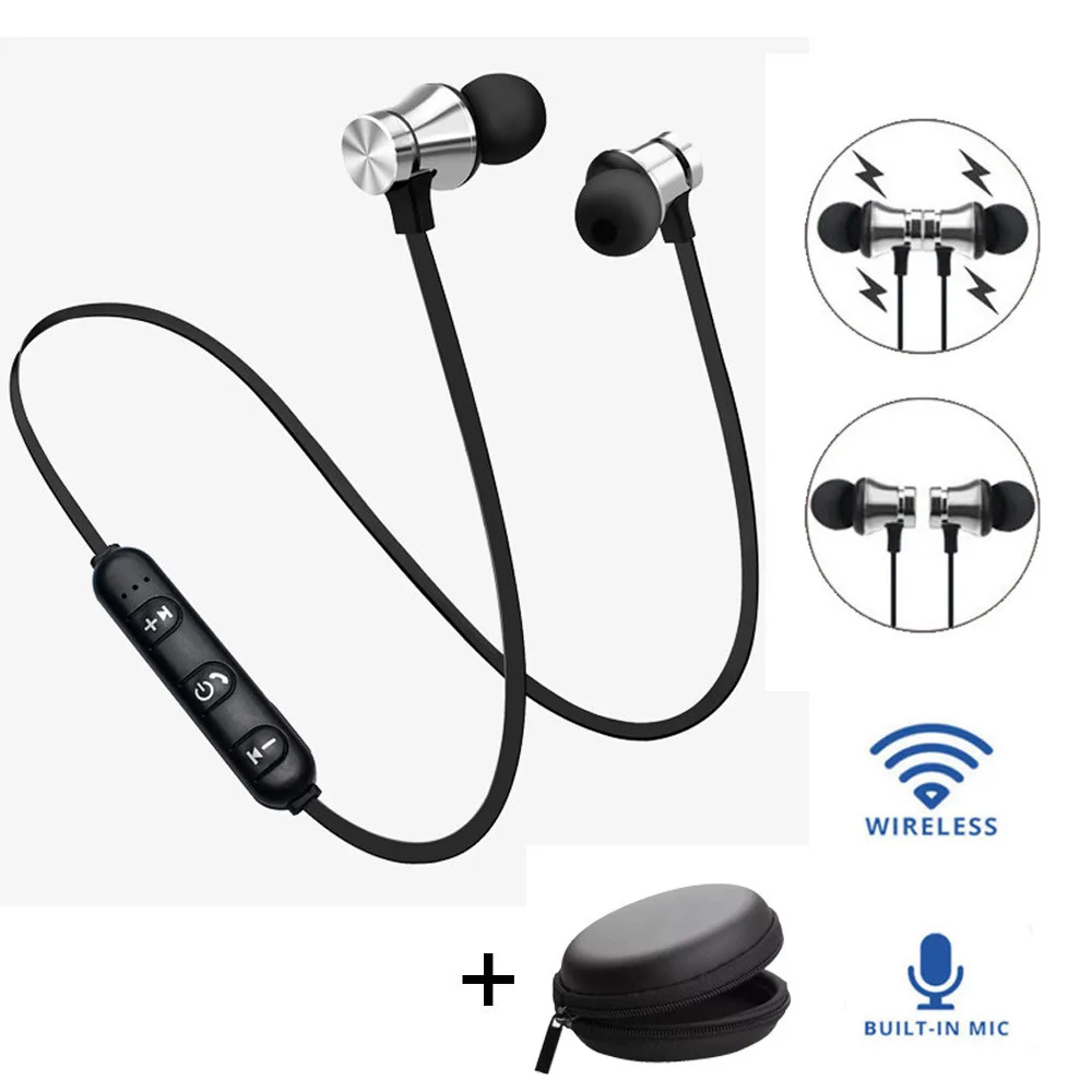 Bluetooth 4.2 Stereo Earphone Headset Wireless Magnetic In-Ear Earbuds Headphone wireless headset earphone bluetooth airdots #0
Bluetooth 4.2 Stereo Earphone Headset Wireless Magnetic In-Ear Earbuds Headphone wireless headset earphone bluetooth airdots #0