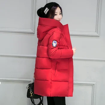 new White Winter Coat Women 2019 Hot Sale Long Parka Fashion Students Slim Female Clothing Plus Size S-2XL Thick Jackets
new White Winter Coat Women 2019 Hot Sale Long Parka Fashion Students Slim Female Clothing Plus Size S-2XL Thick Jackets