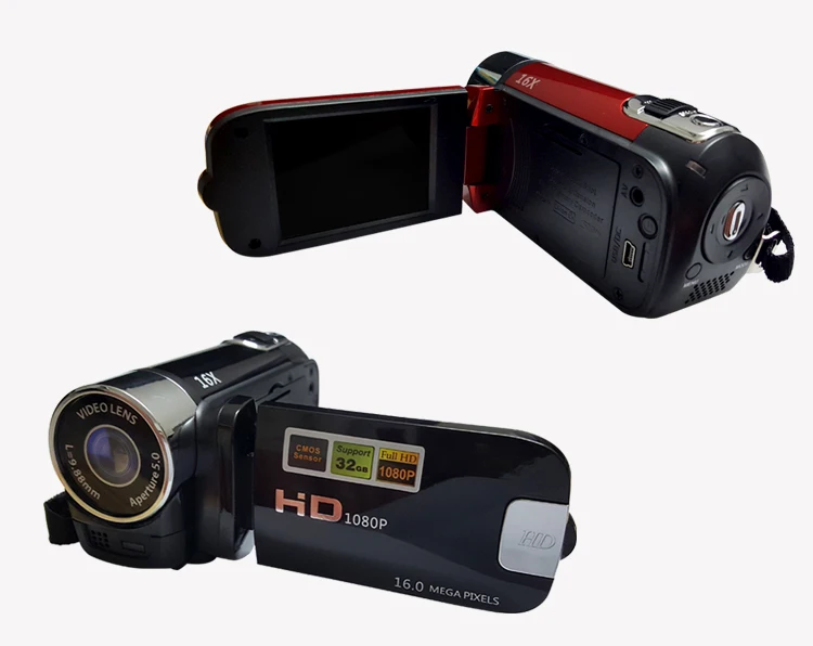 Portable DVR Digital Video Camera 1080P DV 16MP 2.7'' TFT LCD Video Camcorder Camera
Portable DVR Digital Video Camera 1080P DV 16MP 2.7'' TFT LCD Video Camcorder Camera