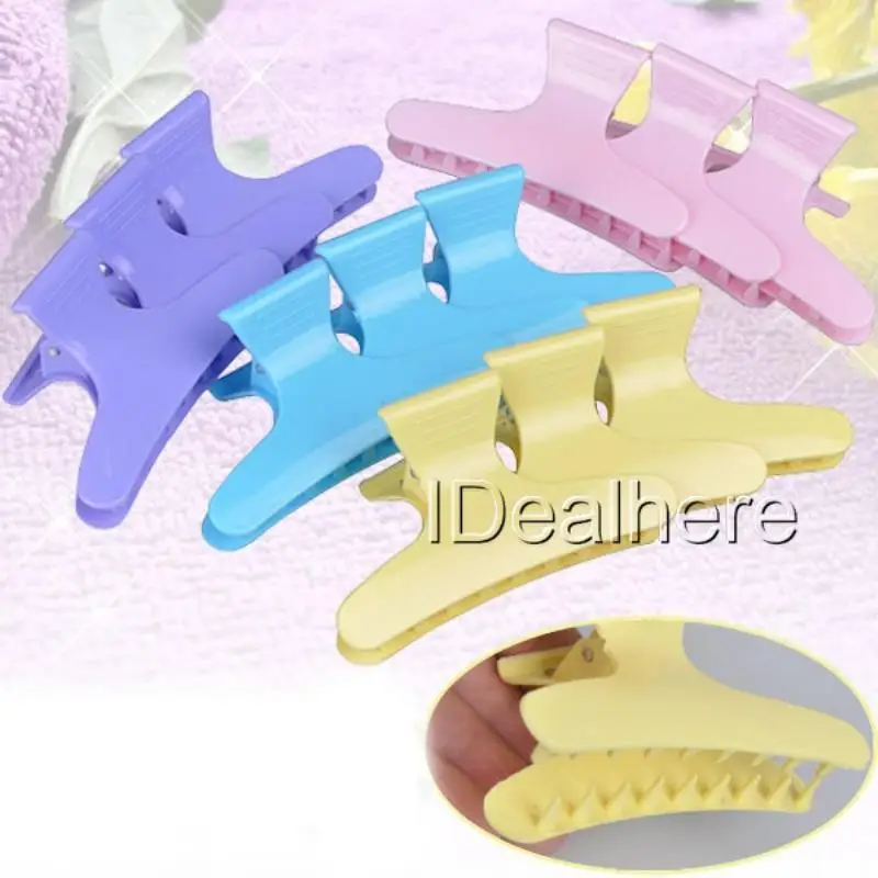 12pcs 4 Colors Hairdressing Clamp Clips High Quality Plastic Salon Claw Section Clip for Hair Styling Tool
12pcs 4 Colors Hairdressing Clamp Clips High Quality Plastic Salon Claw Section Clip for Hair Styling Tool