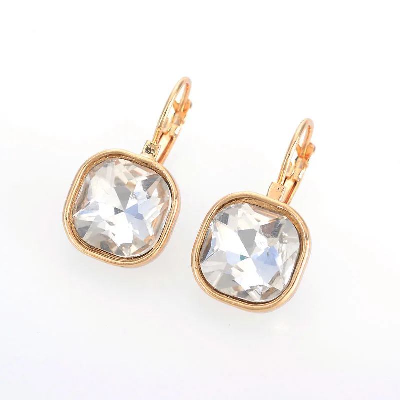 New Arrival Gold Color Plated Square Stud Fashion Earrings Austrian Crystal Rhinestone Earring For Women Party Wedding Jewelry
New Arrival Gold Color Plated Square Stud Fashion Earrings Austrian Crystal Rhinestone Earring For Women Party Wedding Jewelry