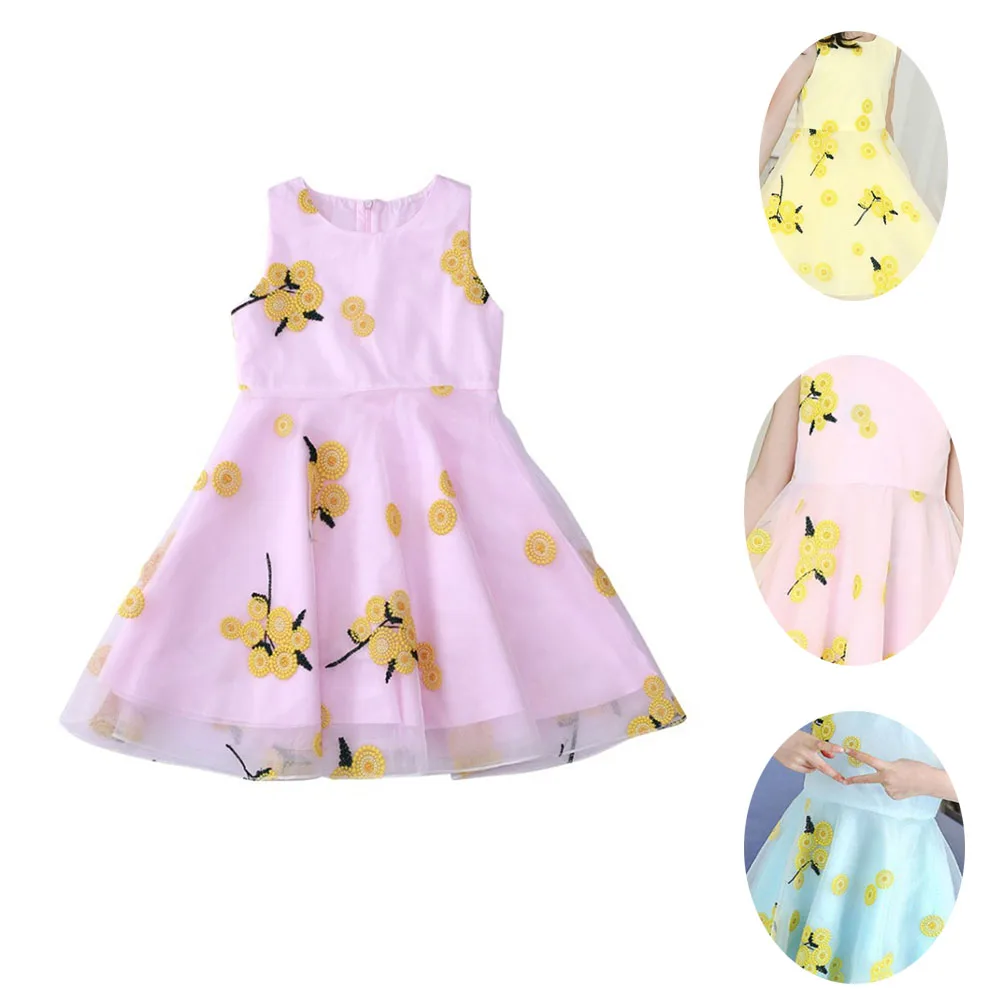 Kids Dresses for Girls Princess Robe Vestidos Infantil Fille Clothes Meisjes Belle Sundress Mesh Floral Cotton Jurken Meisjes
Kids Dresses for Girls Princess Robe Vestidos Infantil Fille Clothes Meisjes Belle Sundress Mesh Floral Cotton Jurken Meisjes