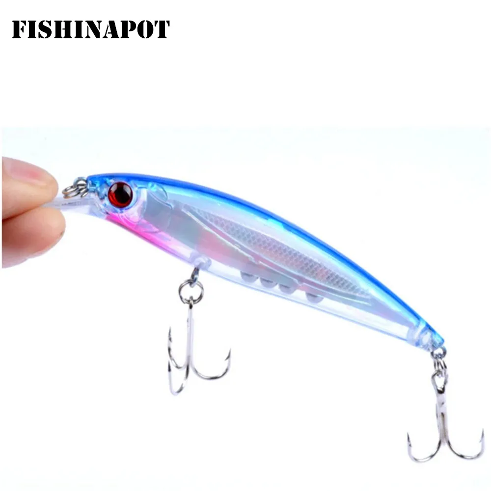 FISHINAPOIT 1PCS Laser Transparent Minnow Fishing Lure 11CM 14G Treble Hooks Bass Wobblers Crankbait Artificial Japan Hard Baits
FISHINAPOIT 1PCS Laser Transparent Minnow Fishing Lure 11CM 14G Treble Hooks Bass Wobblers Crankbait Artificial Japan Hard Baits