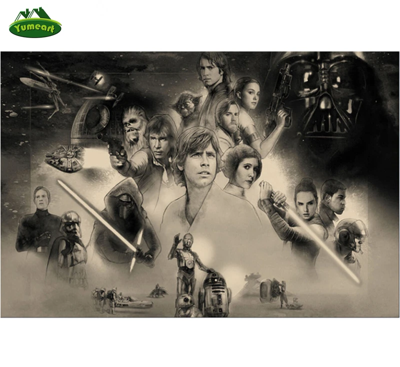 YUMEART diy 5d Diamond Mosaic Diamond Painting star wars Movie Cross Stitch Crafts full Square Embroidery Home decoration
YUMEART diy 5d Diamond Mosaic Diamond Painting star wars Movie Cross Stitch Crafts full Square Embroidery Home decoration