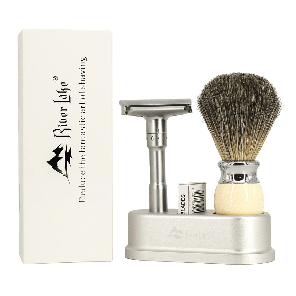 Men Double Edge Adjustable Safety Razor shaver razor Mild to Aggressive Classic Safety Razor Metal base
Men Double Edge Adjustable Safety Razor shaver razor Mild to Aggressive Classic Safety Razor Metal base