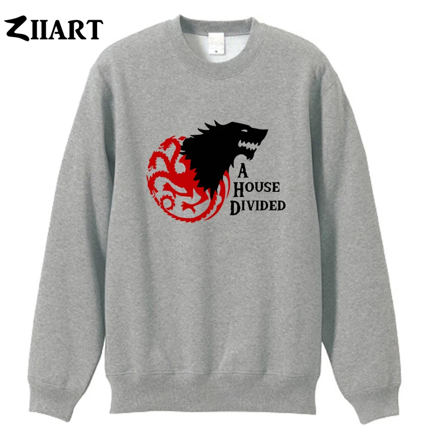 Stark targaryen grey direwolf three-headed dragon a House divided couple clothes boys man male autumn winter fleece Sweatshirt
Stark targaryen grey direwolf three-headed dragon a House divided couple clothes boys man male autumn winter fleece Sweatshirt
