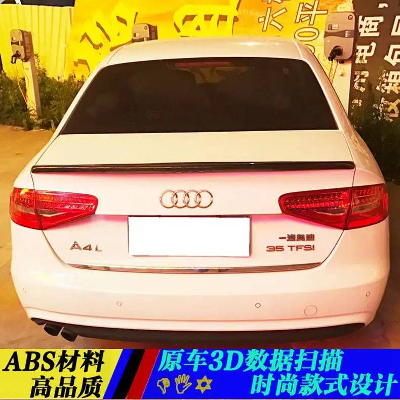 For AUDI A4 B8 Spoiler ABS Material Car Rear Wing Primer Color Rear Spoiler ForAUDI A4 B8 Spoiler 2009-2016
For AUDI A4 B8 Spoiler ABS Material Car Rear Wing Primer Color Rear Spoiler ForAUDI A4 B8 Spoiler 2009-2016