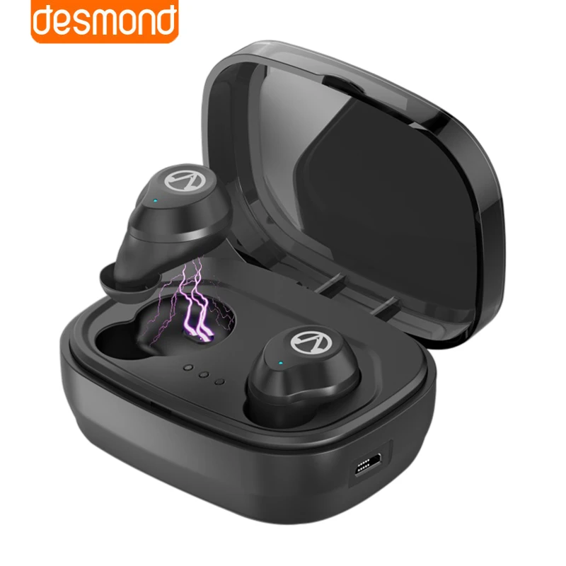 TWS Bluetooth V5.0 Earphone True Wireless Stereo Earbuds Touch Control IPX7 Deep Waterproof Headset with Charging Case 1600mAh
TWS Bluetooth V5.0 Earphone True Wireless Stereo Earbuds Touch Control IPX7 Deep Waterproof Headset with Charging Case 1600mAh