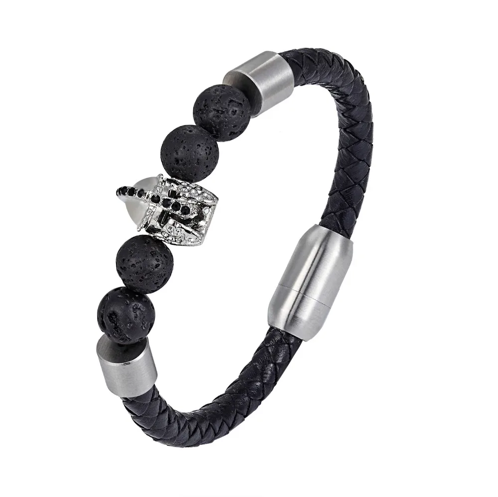 2019 Nouveau Design Trendy Lava Stone Pave CZ Imperial Crown And Helmet Charm Bracelet For Men Or Women Bracelet Jewelry Gifts
2019 Nouveau Design Trendy Lava Stone Pave CZ Imperial Crown And Helmet Charm Bracelet For Men Or Women Bracelet Jewelry Gifts