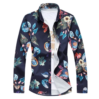 Nice New Long Sleeve Men Shirts Plus Size L-7XL 7XL Spring Autumn Male Thick Fashion Slim Fi Floral Printed Dress Shirts
Nice New Long Sleeve Men Shirts Plus Size L-7XL 7XL Spring Autumn Male Thick Fashion Slim Fi Floral Printed Dress Shirts