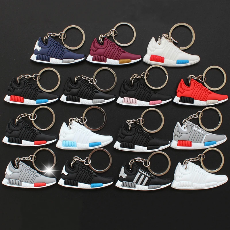15Pcs/Lot Mini Silicone NMD Key Chain Keychain High Quality Simulation Sneaker Pendant Toys For Children Gift
15Pcs/Lot Mini Silicone NMD Key Chain Keychain High Quality Simulation Sneaker Pendant Toys For Children Gift