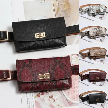 2019 Women Waist Fanny Pack Belt Bag Travel Hip Bum Bag Small Snake Purse Chest Pouch
2019 Women Waist Fanny Pack Belt Bag Travel Hip Bum Bag Small Snake Purse Chest Pouch