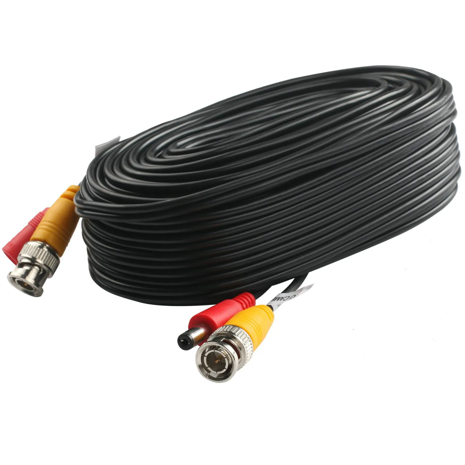 BNC Video Power Cable (54) Pre-made Video Security Camera Cable Wire with two Connectors for CCTV DVR Surveillance System
BNC Video Power Cable (54) Pre-made Video Security Camera Cable Wire with two Connectors for CCTV DVR Surveillance System