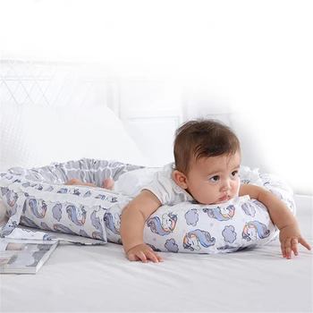 85*50cm Portable Baby Nest Bed Nordic Cotton Cradle Unicorn Print Baby Bassinet Bumper Folding Sleeper for Newborn Travel Bed
85*50cm Portable Baby Nest Bed Nordic Cotton Cradle Unicorn Print Baby Bassinet Bumper Folding Sleeper for Newborn Travel Bed