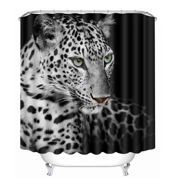 3D Jaguar Pattern Shower Curtains Ferocious Animal Bathroom Curtain Waterproof Thickened Bath Curtain Customizable
3D Jaguar Pattern Shower Curtains Ferocious Animal Bathroom Curtain Waterproof Thickened Bath Curtain Customizable