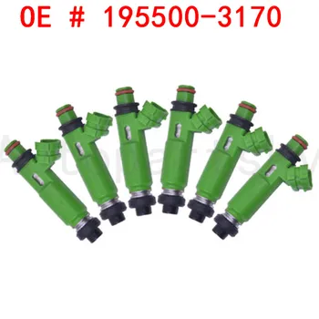 New 6 X Fuel Injectors Nozzel For Mitsubishi Montero Sport 3.0L V6 1998-2003 Part # 195500 3 195500-3170 1955003170 MD332733170
New 6 X Fuel Injectors Nozzel For Mitsubishi Montero Sport 3.0L V6 1998-2003 Part # 195500 3 195500-3170 1955003170 MD332733170