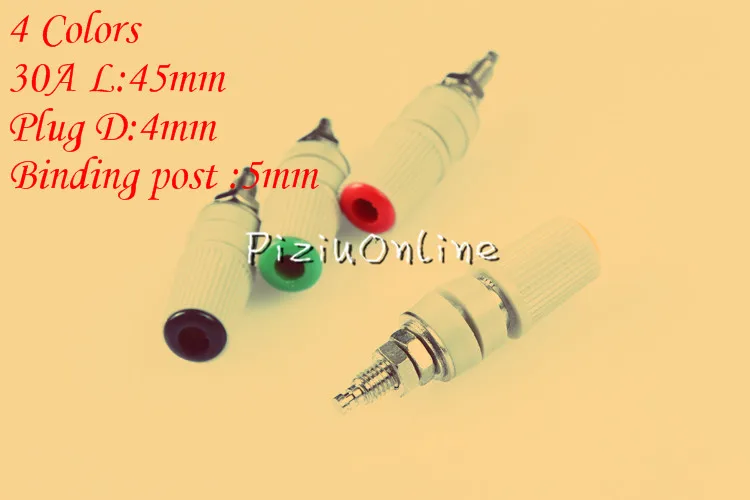 1PCS/LOT YT212 The Banana Jack 30A Current 4 mm Banana Plug 5 mm Binding post Terminal Free Shipping
1PCS/LOT YT212 The Banana Jack 30A Current 4 mm Banana Plug 5 mm Binding post Terminal Free Shipping