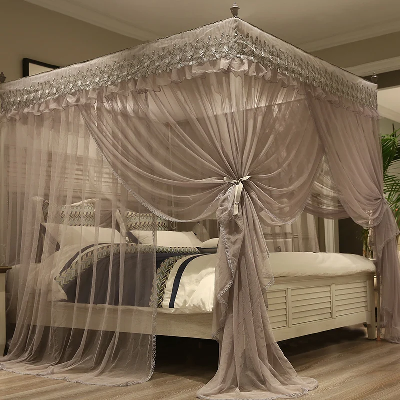 Кровать С Занавесками