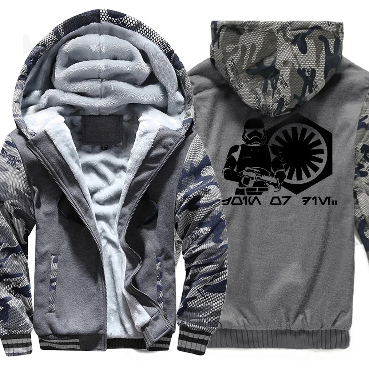 Winter Clothes Keep Warm city class Camouflage camo jacket Stylish Casual velvet Thermal winter jacket for men Masculino Jaqueta
Winter Clothes Keep Warm city class Camouflage camo jacket Stylish Casual velvet Thermal winter jacket for men Masculino Jaqueta